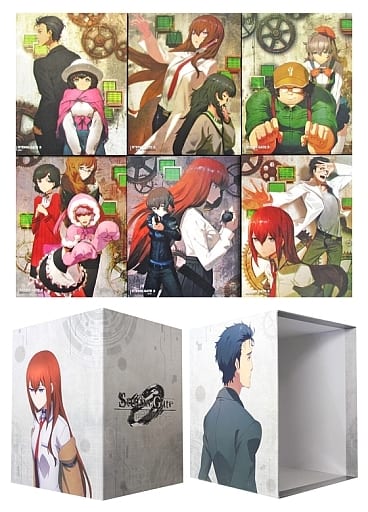Steins;Gate Zero Initial Edition Complete 6-Volume Set with Animate Storage Box