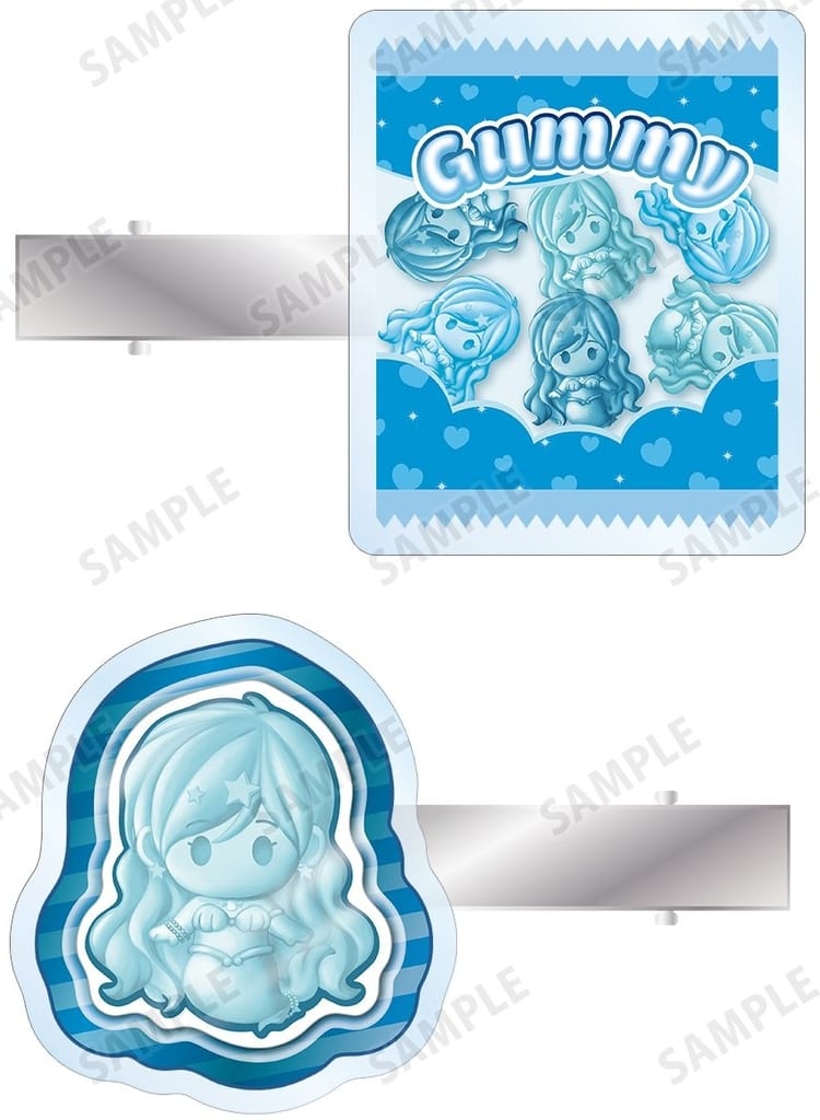 Mermaid Melody Pichi Pichi Pitch Hanon Hosho petit-sserie Acrylic Hair Clip 2-Piece Set - Arma Bianca