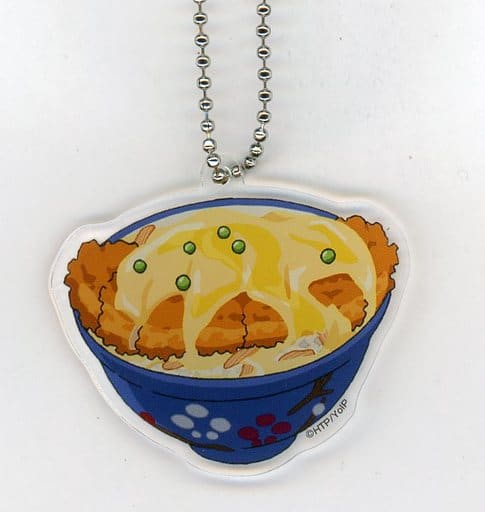 Yuri!!! on Ice Katsudon Acrylic Keychain Pre-owned MAPPA SHOW CASE Ticket Bonus