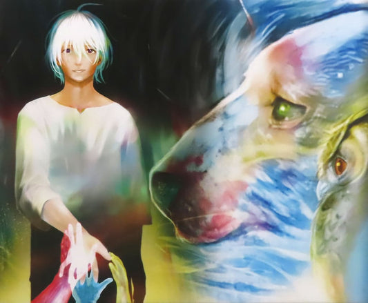 To Your Eternity Fushi & Joan Canvas Character Fine Board Oshi Chare FUNDOM Premium Kuji Prize B-2 - Smarprise