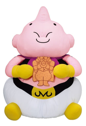 Dragon Ball Majin Buu Mecha Dekai Sitting Plush - Banpresto