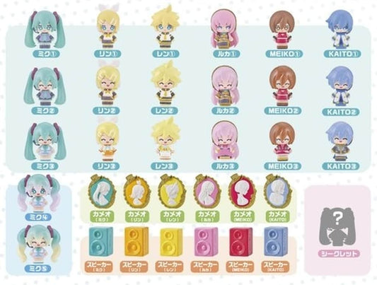 Hatsune Miku Project Sekai SURPRISE MIX! Miku Rin Len Luka MEIKO KAITO Trading Figure Re-Ment - Re-Ment