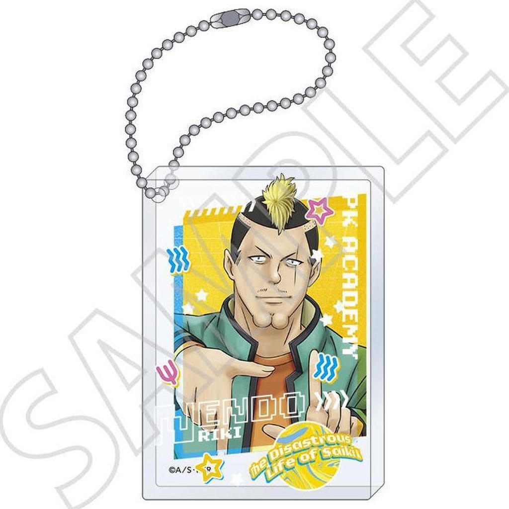 Riki Nendo & Kusuo Saiki Acrylic Block Keychain The Disastrous Life of Saiki K. - Movic