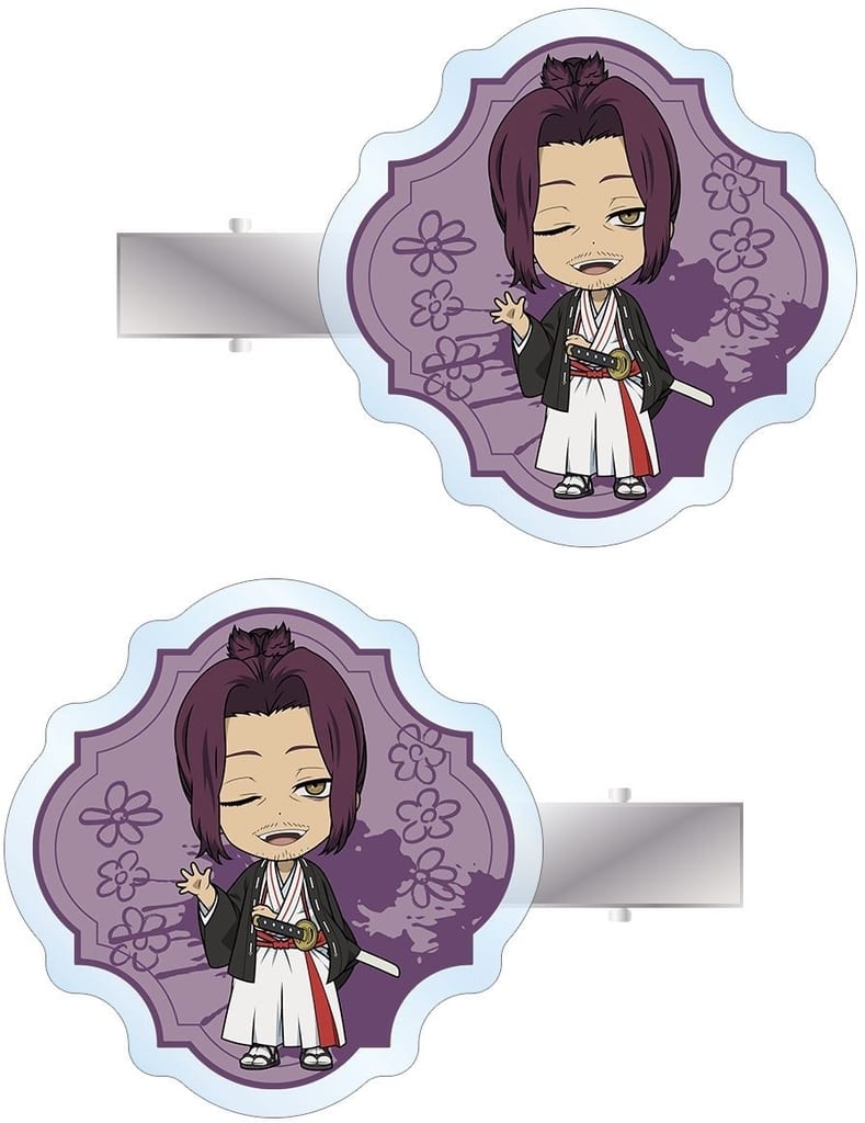 Hell's Paradise Jikka Chibi Character Acrylic Hair Clip Set of 2 - Arma Bianca