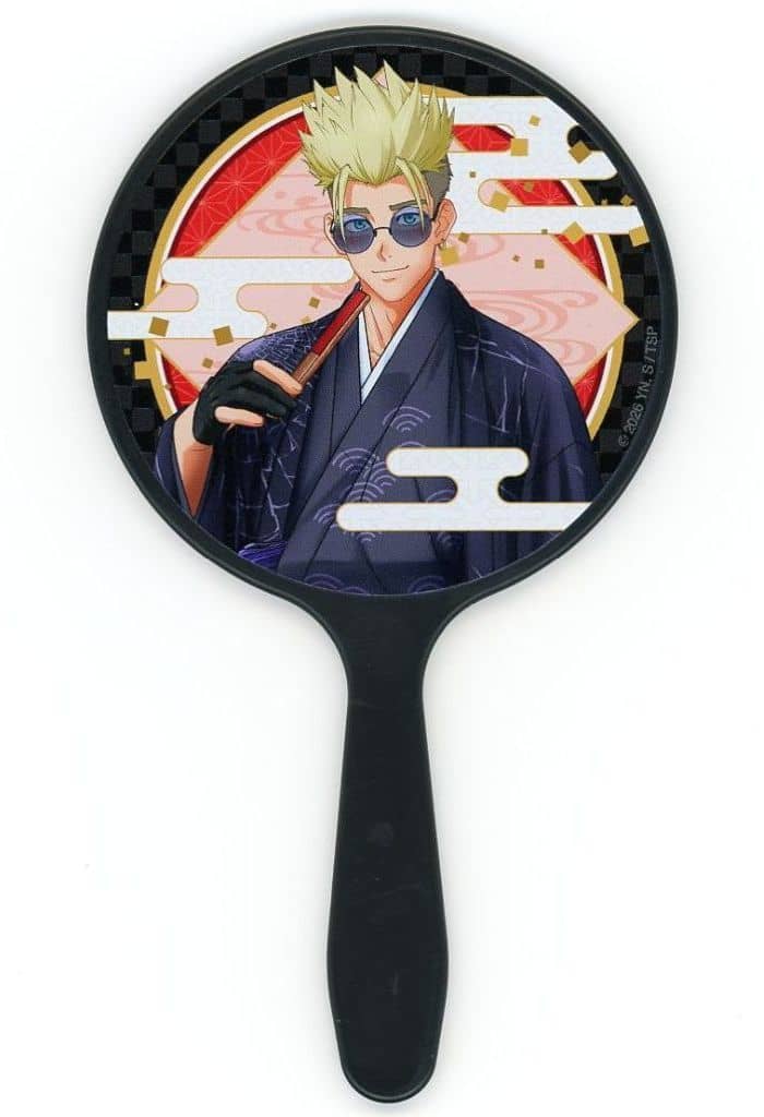 Trigun Vash the Stampede Hand Mirror TaS 10th Anniversary Original Illustration (Pre-owned)