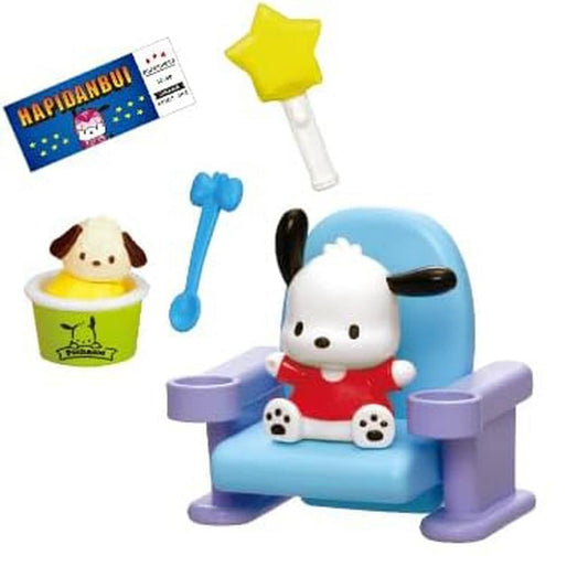 Sanrio Pochacco Hapidanbui Theater Trading Figure - Re-Ment
