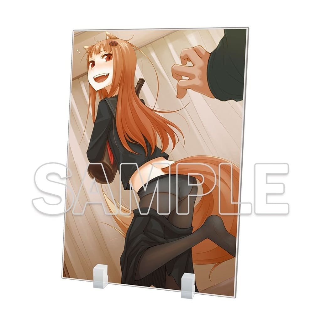D.Holo Big Acrylic Plate Spice and Wolf 20th Anniversary POP UP SHOP - KADOKAWA (Pre-owned)