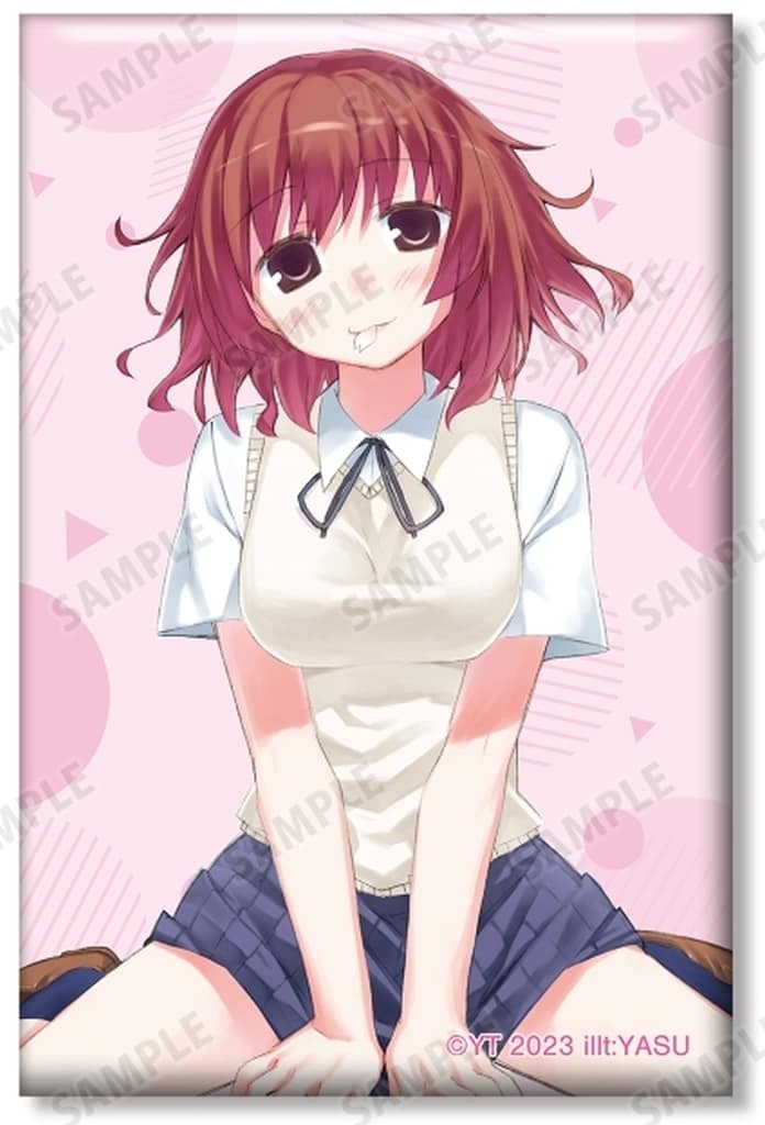 Toradora! Sakura Kano Spin-off Vol. 1 Square Can Badge, Cover Illustration Trading Badge - Arma Bianca