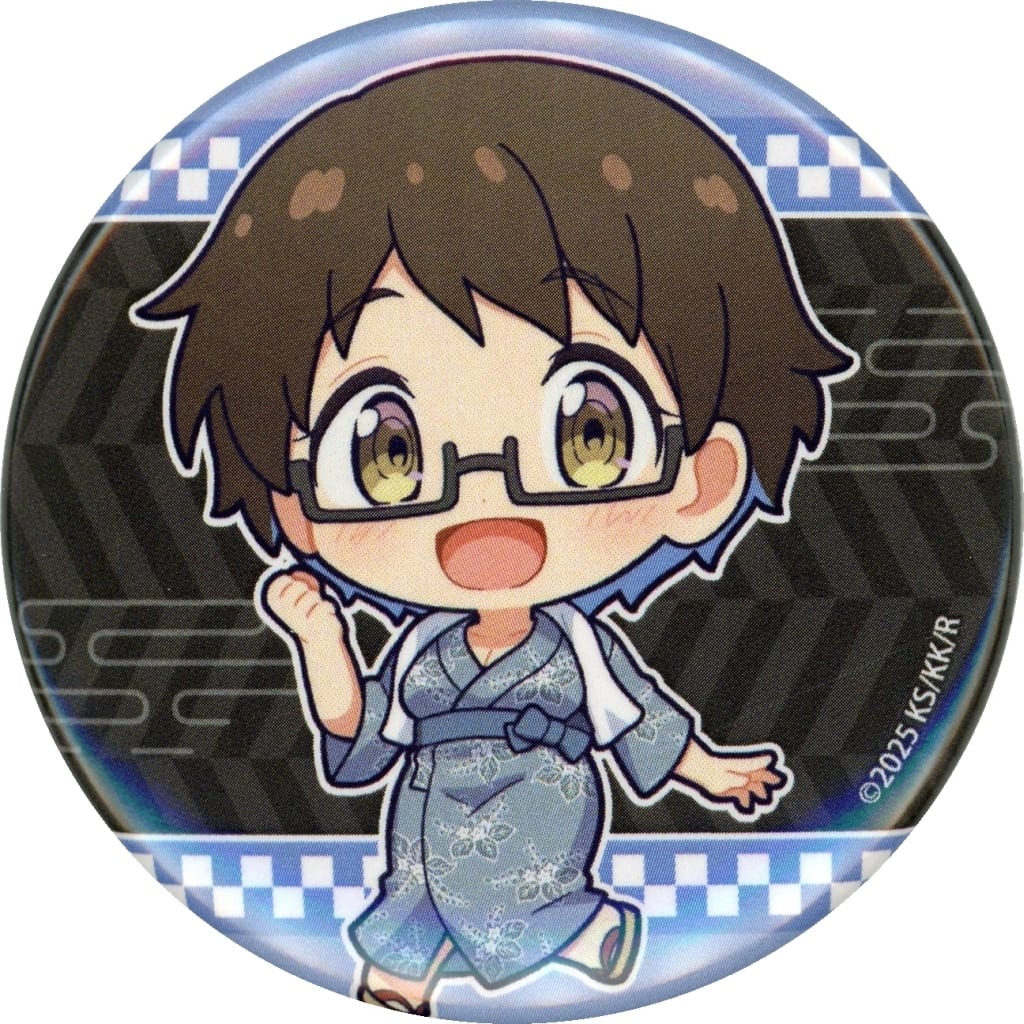 Ruri Rocks Yoko Imari Oshiage Onsen Daikokuyu × Kogane Kitchen Trading Can Badge