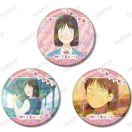 Skip and Loafer Mitsumi Iwakura Hologram Can Badge 3-Pack Set - Arma Bianca