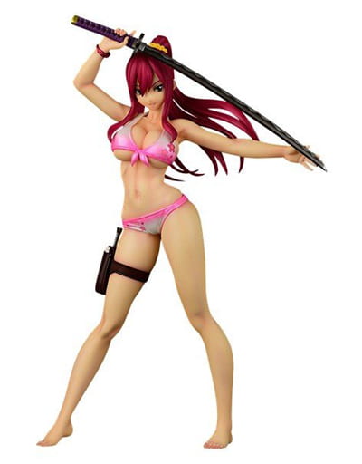 Erza Scarlet Swimsuit Gravure Style Ver. Sakura Fairy Tail 1/6 Scale PVC Figure Orca Toys