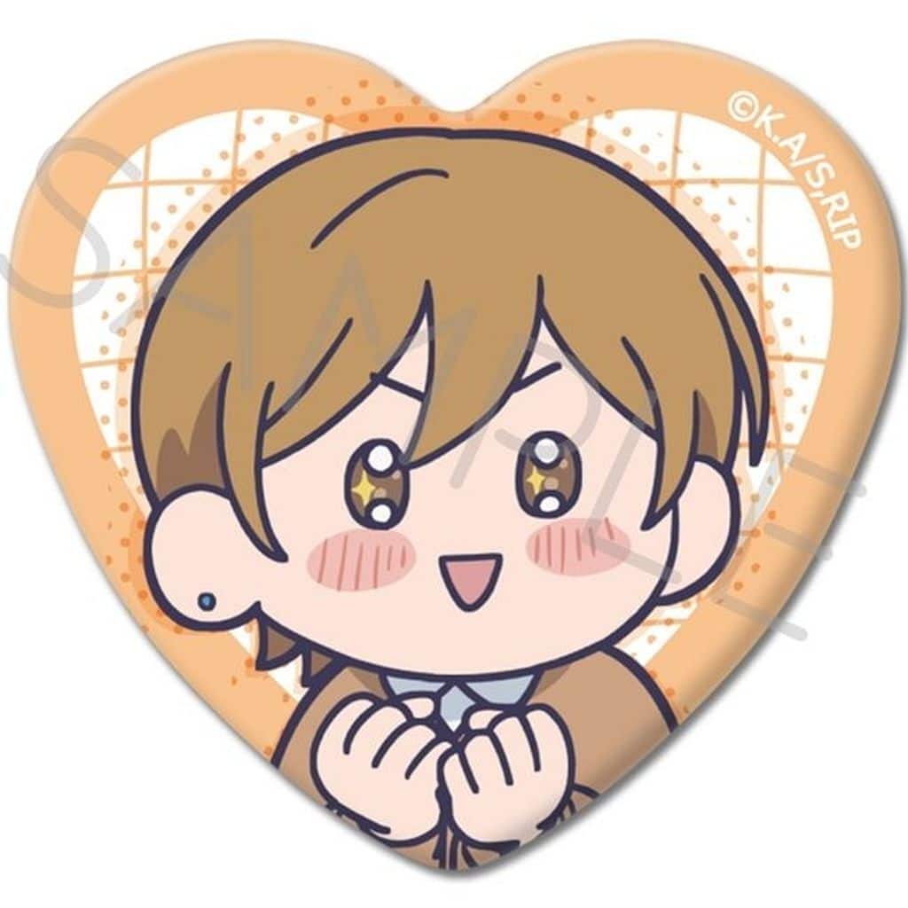 The Ramparts of Ice Miki Azumi Heart-Shaped Can Badge