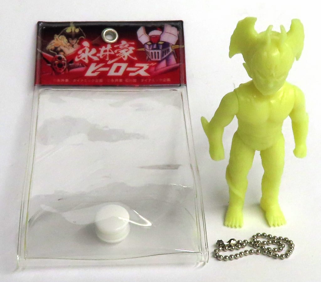 Devilman Glow-in-the-Dark Ball Chain Mascot Figure Devilman - Kenelephant