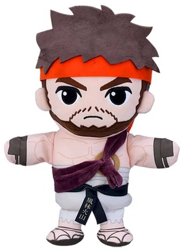 Street Fighter Ryu Platinum the Zakka Plush Puppet - SEGA