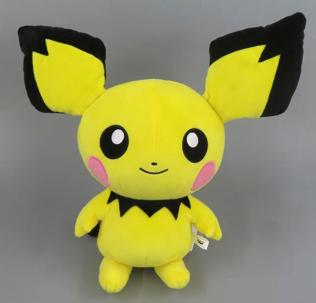 Pokémon Pichu & Yamper Mofugguri Plush, Banpresto - Pre-owned Plush (Plush)