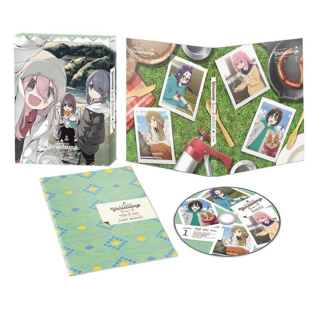 Yuru Camp△ Season 3 Vol. 1 [First-Press Limited Edition]