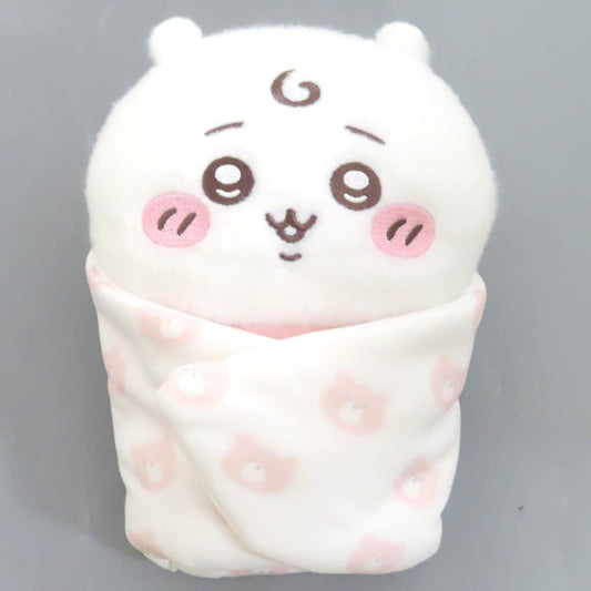 Chiikawa Baby Swaddle Plush "Chiikawa Something Small and Cute" Chiikawa Pre-owned Plush