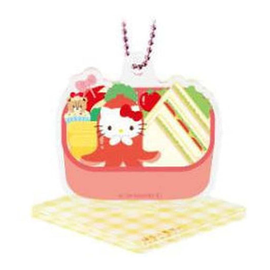 Hello Kitty Sanrio Characters Sanrio Characters Secret Bento Acrylic Stand Keychain Wai Wai Picnic Acrylic Goods