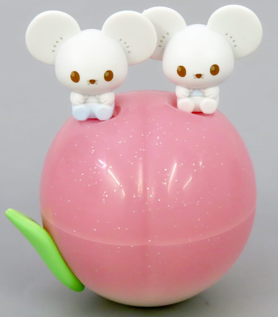 Pokémon Wakkanezumi Peaceful Doll ~Fruity Moment~ Tandemaus Peach Plush Figure Doll 8cm PokePiece - Takara Tomy