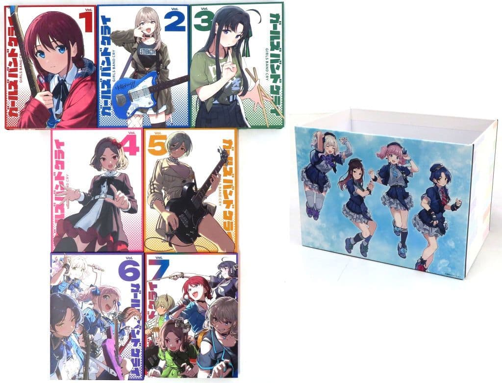 Girls Band Cry Deluxe Limited Edition 7-Volume Set