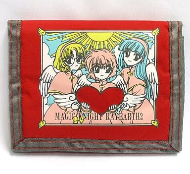 Magic Knight Rayearth Wallet Nakayoshi - Used Pre-owned Bifold Wallet with Hook-and-Loop Closure