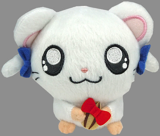 Hamtaro Ribbon-chan HAPPY HAMUHAMU Plush Bijou Hamtaro Tottoko Hamutaro - Banpresto