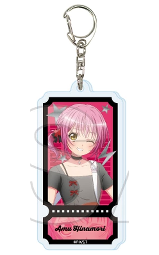 Shugo Chara! Amu Hinamori Acrylic Keychain - A3