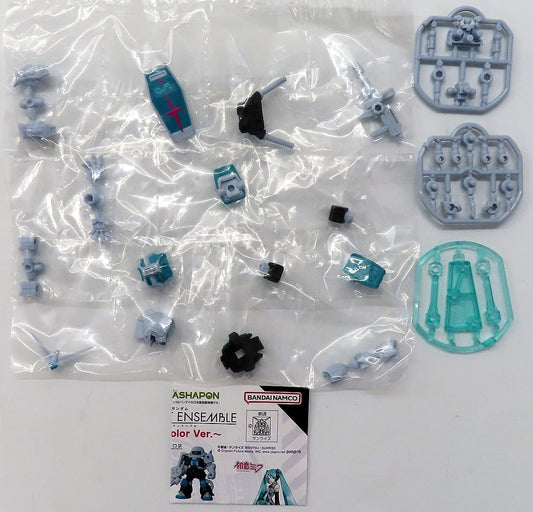 Gundam Series Gundam Hatsune Miku MOBILE SUIT ENSEMBLE Color Ver. Trading Figure - Bandai