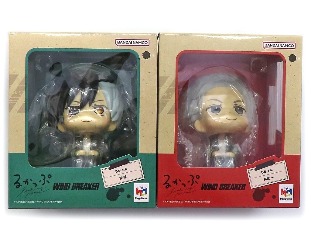 Wind Breaker Haruka Sakura Hajime Umemiya Look Up 4-Piece Figure Set - MegaHouse
