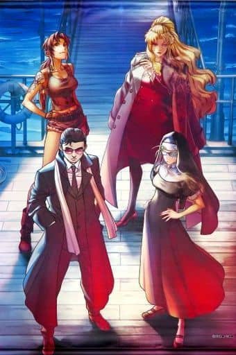 Black Lagoon Revy Balalaika Eda Chang MOLLY.ONLINE Scratch B2 Tapestry