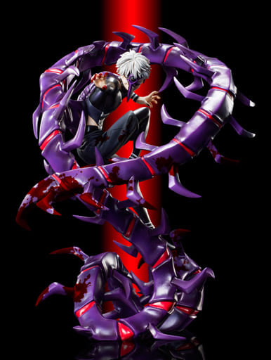 Tokyo Ghoul Ken Kaneki Statue Legend PREMIUM Half-Kakuja Ver. Painted Polyresin Figure