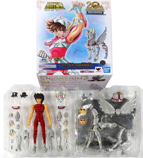 Saint Seiya Pegasus Seiya Saint Cloth Myth 20th Anniversary Figure - Bandai