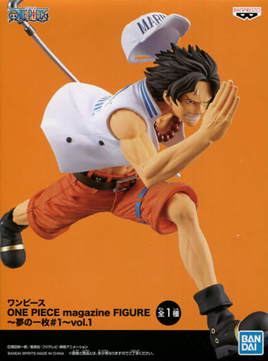 ONE PIECE Portgas D. Ace magazine FIGURE Dream Picture #1 Vol.1 Figure - Banpresto (Pre-owned, Rank B)