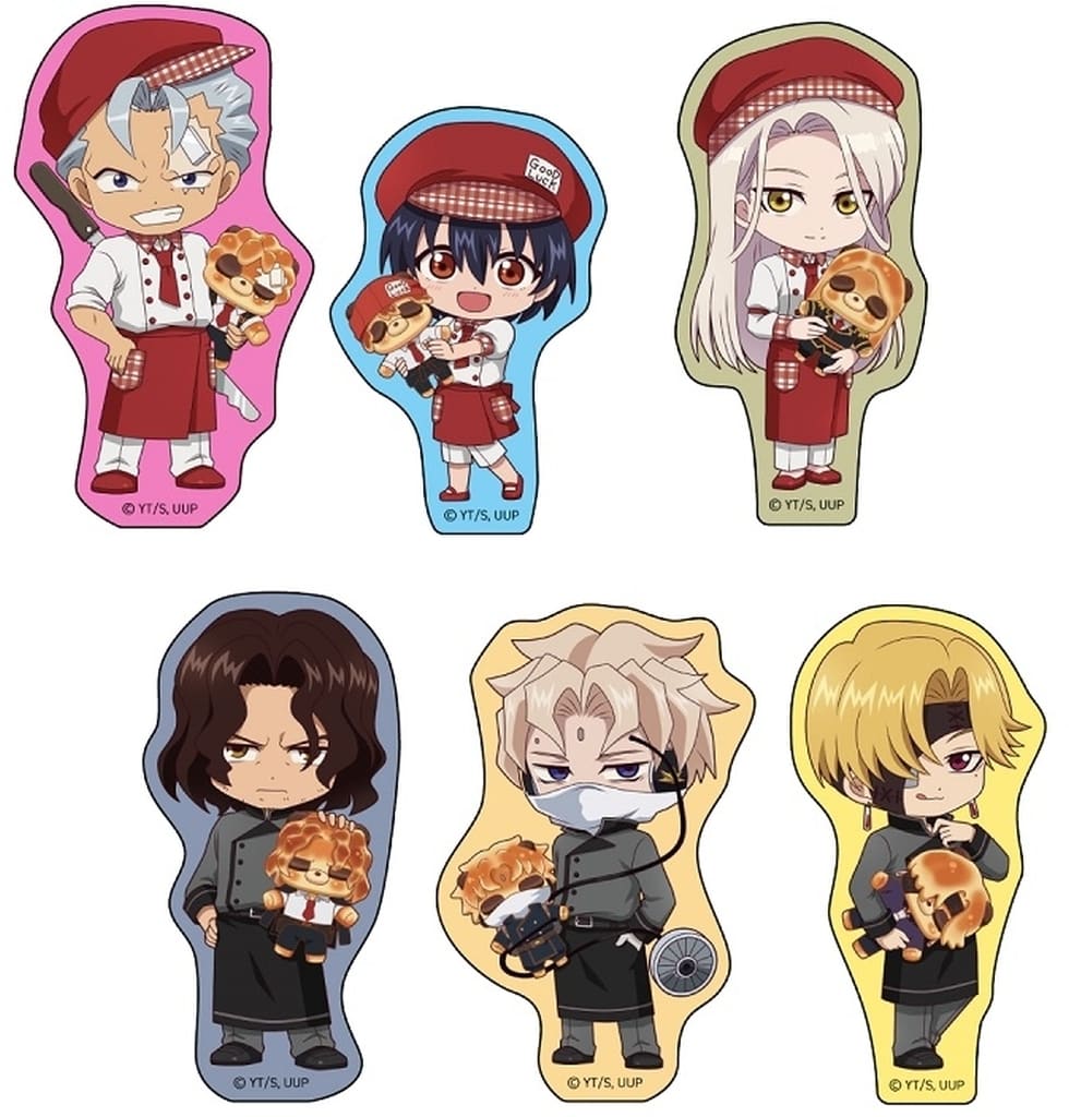 Undead Unluck Trading Die-Cut Sticker Box (6 pcs, Random) - System Service