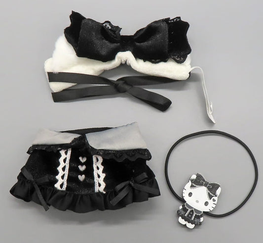 Hello Kitty Plush Costume Gothic Night Party Enjoy Idol Series Sanrio Characters - Sanrio (Pre-owned)