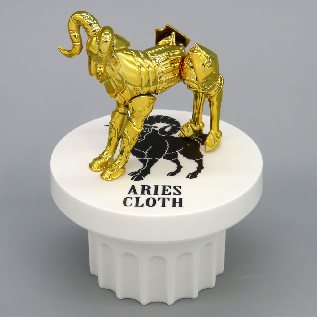 Saint Seiya Aries Saint Cloth Myth APPENDIX Gold Cloth Object Figure - Bandai