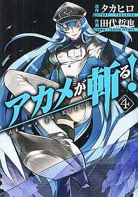 Akame ga Kill! Vol. 4 Manga by Tetsuya Tashiro, Akame (Pre-owned)