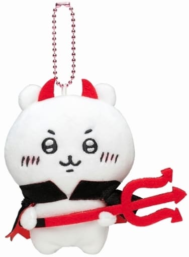 Chiikawa Naganto Kawaii Mini Mascot Plush Keychain (Pre-owned) - Grey Parker Service