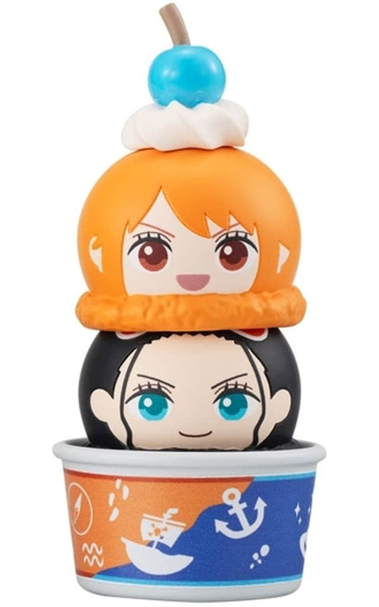Nami & Nico Robin Tsumichen ONE PIECE Pre-owned Figure - MegaHouse