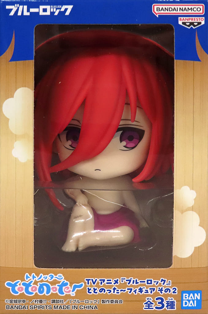 Blue Lock Hyoma Chigiri Tottonotta Figure Vol.2 Figure, 7 cm - Banpresto
