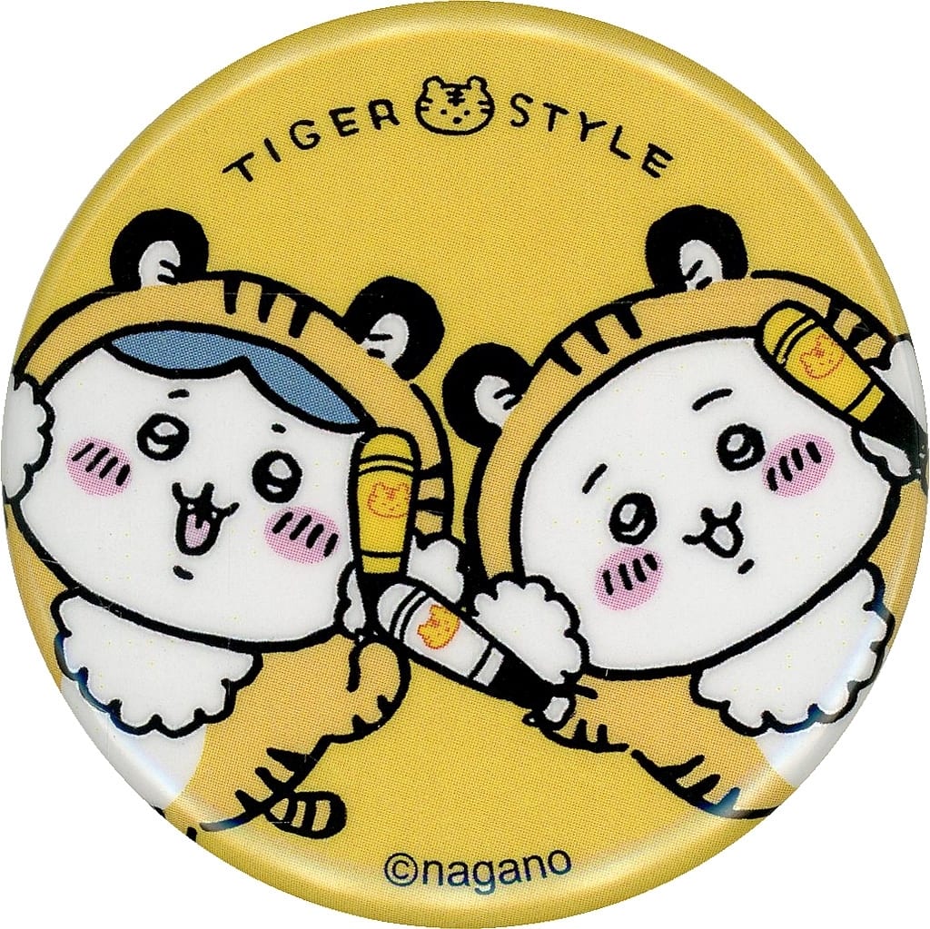 Chiikawa Hachiware Chiikawa Nanka Chiisakute Kawaii Yatsu Can Badge & Acrylic Stand Capsule Toy (Used)
