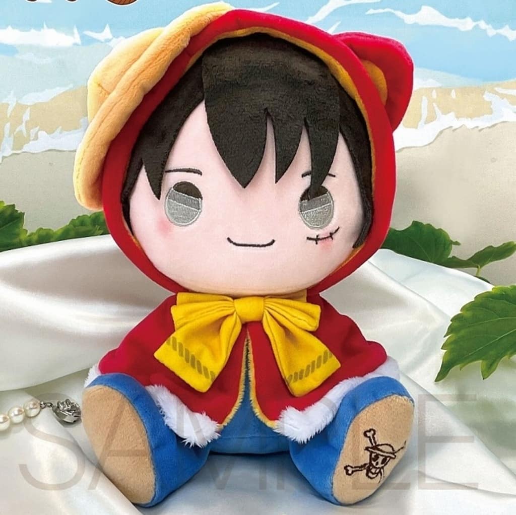ONE PIECE Monkey D. Luffy Kemopon Plush Doll (Pre-owned)