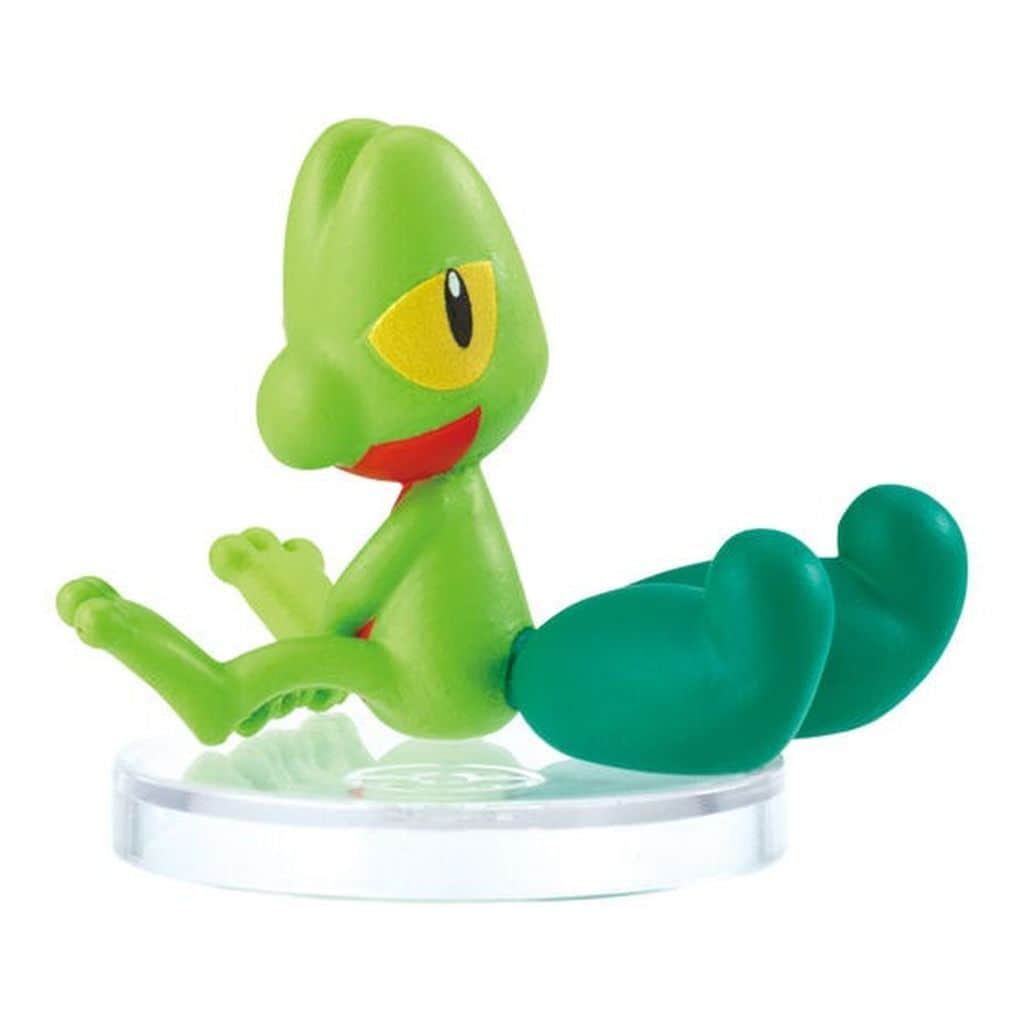 Pokémon Treecko Pokemon Shippo Mitemite! Figure 3 Trading Figure - Bandai