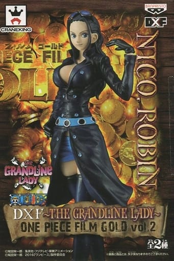 ONE PIECE DXF Nico Robin THE GRANDLINE LADY ONE PIECE FILM GOLD vol.2 Figure Banpresto - Banpresto