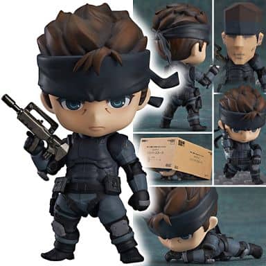 Metal Gear Solid Solid Snake Nendoroid Non-Scale Figure - Good Smile Company