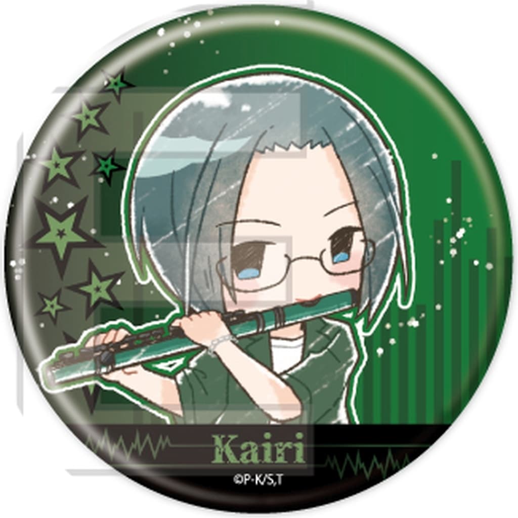 Shugo Chara! Kairi Sanjo Can Badge 57mm Band Ver. Graph Art Illustration - A3