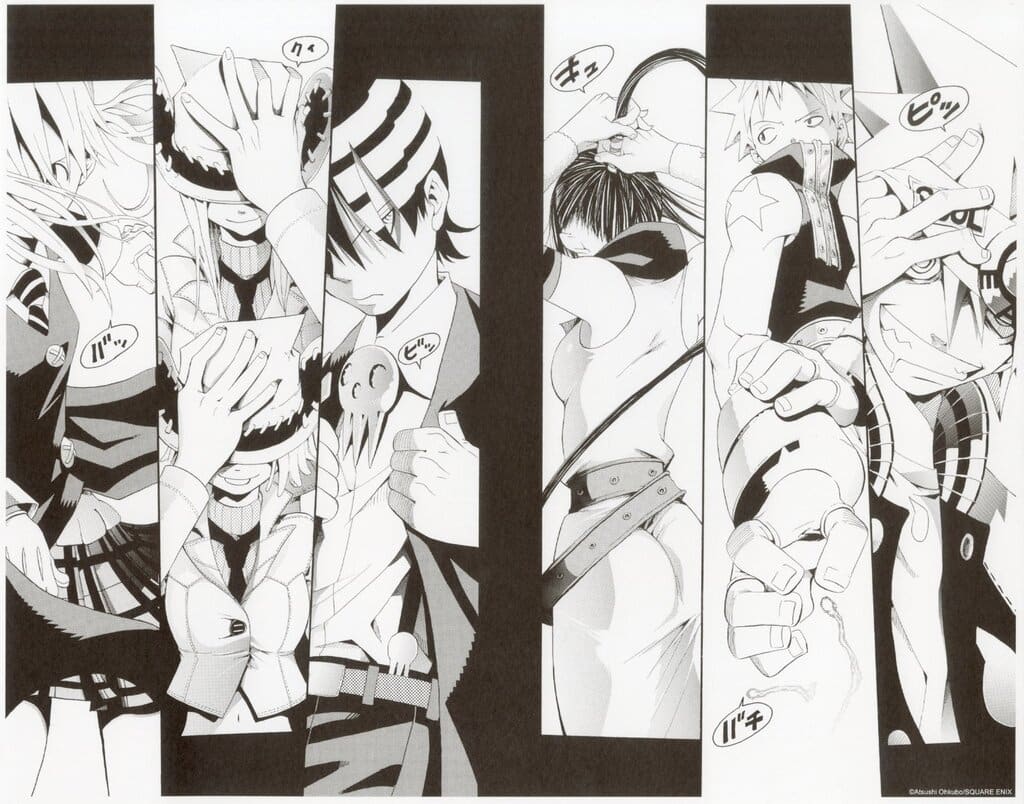 Soul Eater 20th Anniversary Exhibition Reproduction Artwork