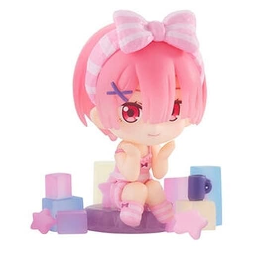 Re:Zero Ram Gashapon Kuji Asort 8 Big Size Figure - Bandai