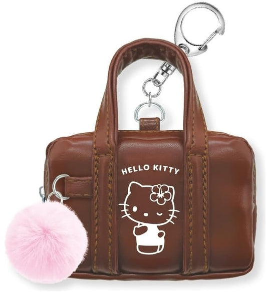 Sanrio Characters Hello Kitty Winking School Bag-Style Mini Bag Keychain