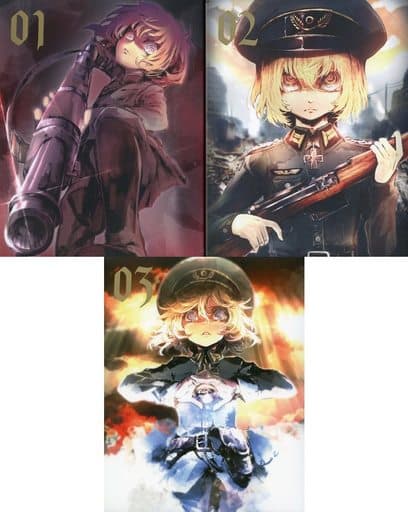 Saga of Tanya the Evil 3-Volume Blu-ray Set with Box